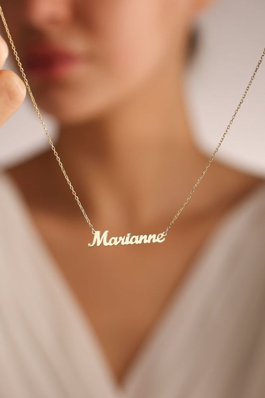 Custom Name Necklace - English