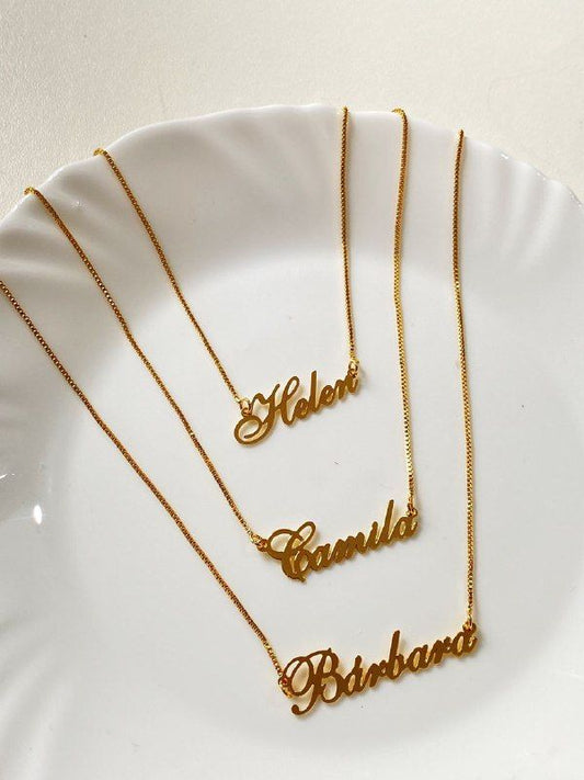 Custom Name Necklace - English